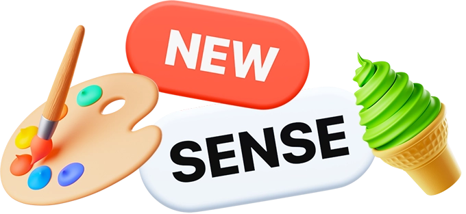 NEW SENSE 메인 비주얼