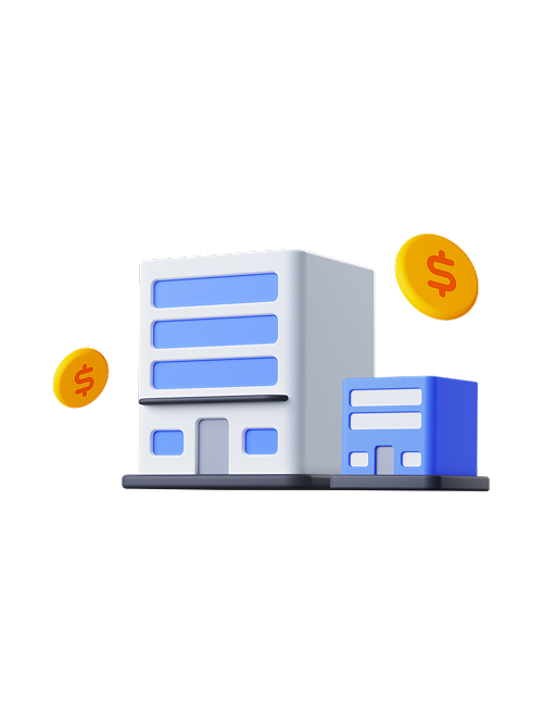 부동산 투자 3D 아이콘