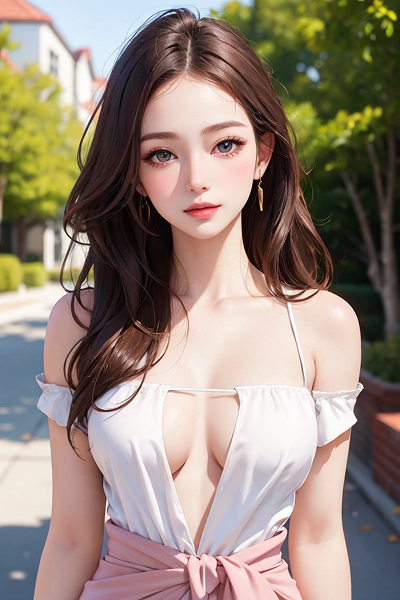 AI로 그린 2.5D 뮤즈걸08