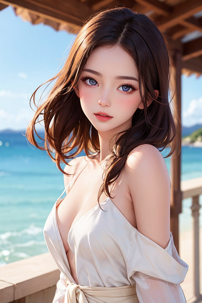 AI로 그린 2.5D 뮤즈걸10