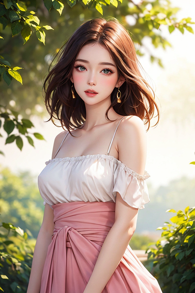 AI로 그린 2.5D 뮤즈걸11