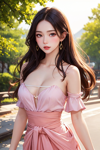 AI로 그린 2.5D 뮤즈걸12