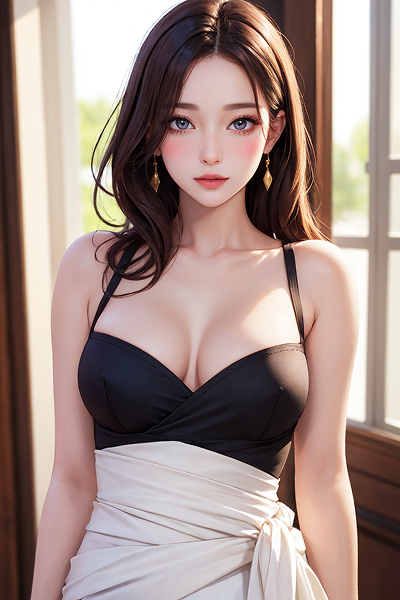 AI로 그린 2.5D 뮤즈걸16