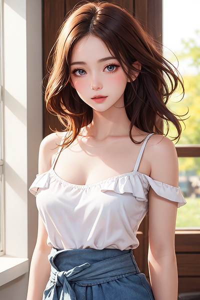 AI로 그린 2.5D 뮤즈걸22