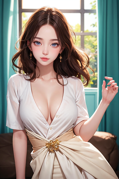 AI로 그린 2.5D 뮤즈걸23