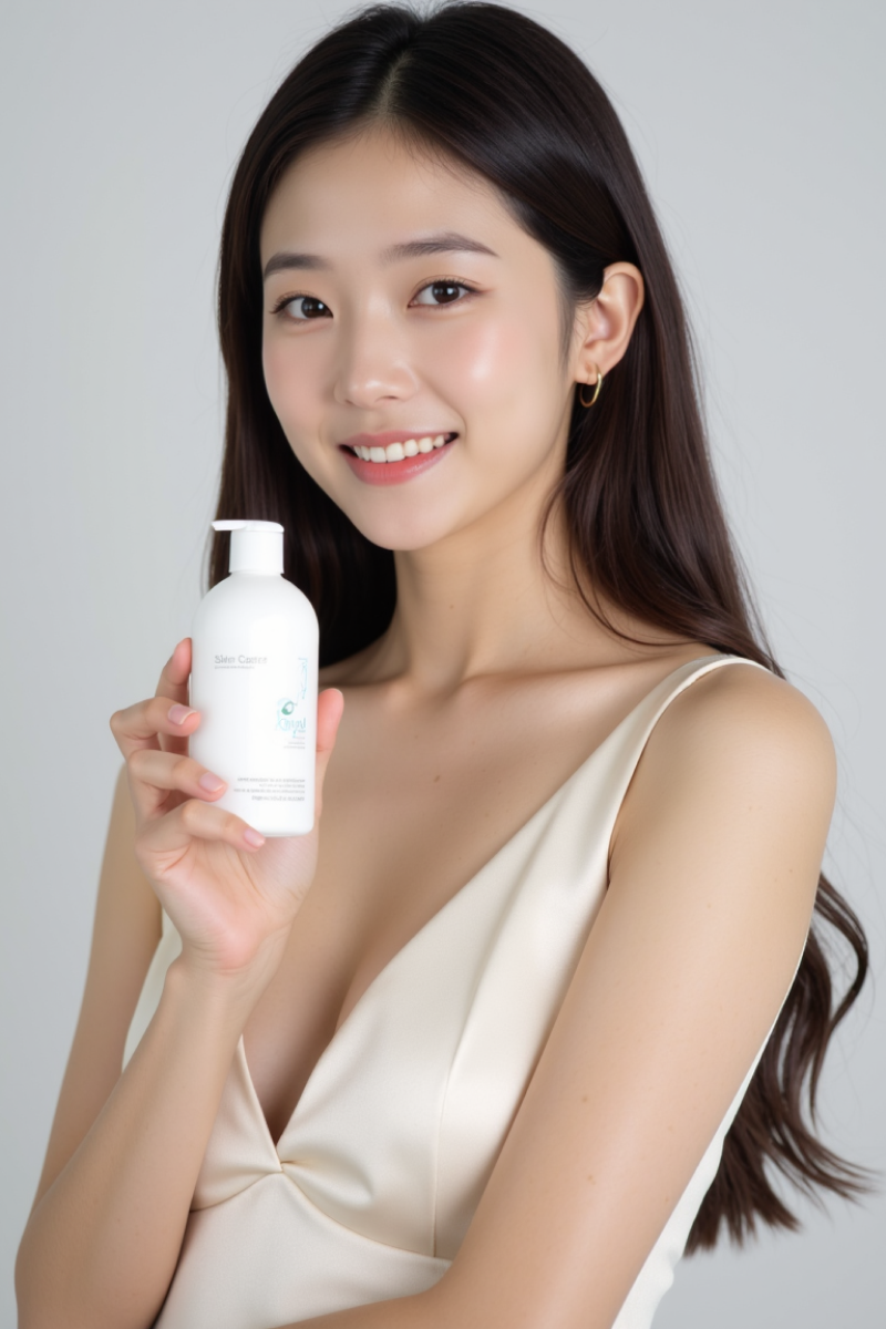 AI로 그린 화장품 모델01