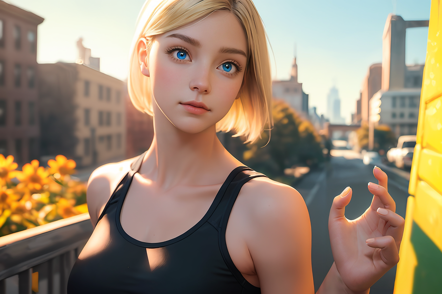 AI로 그린 피팅모델01