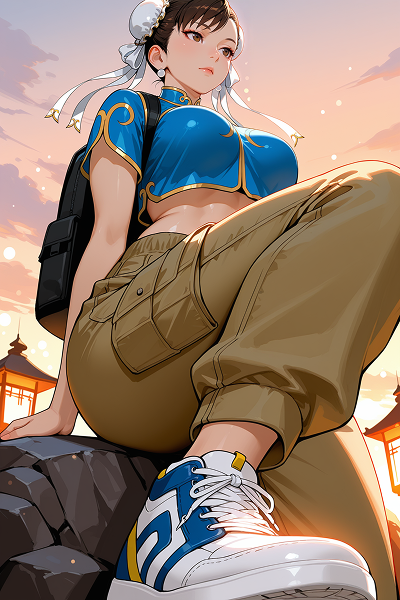 AI로 그린 게임 캐릭터 일러스트15