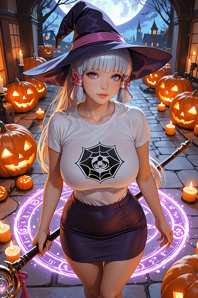 AI로 그린 할로윈 컨셉 일러스트08