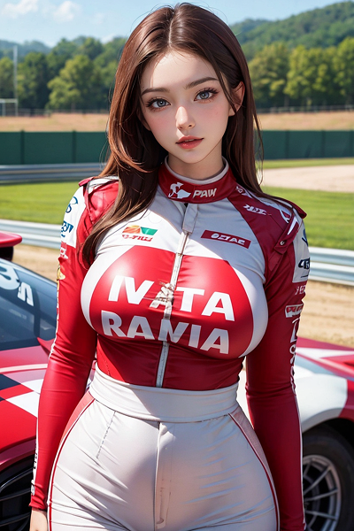 AI로 그린 섹시한 레이싱걸07