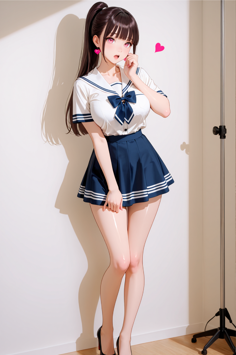 AI로 그린 세일러룩 걸04