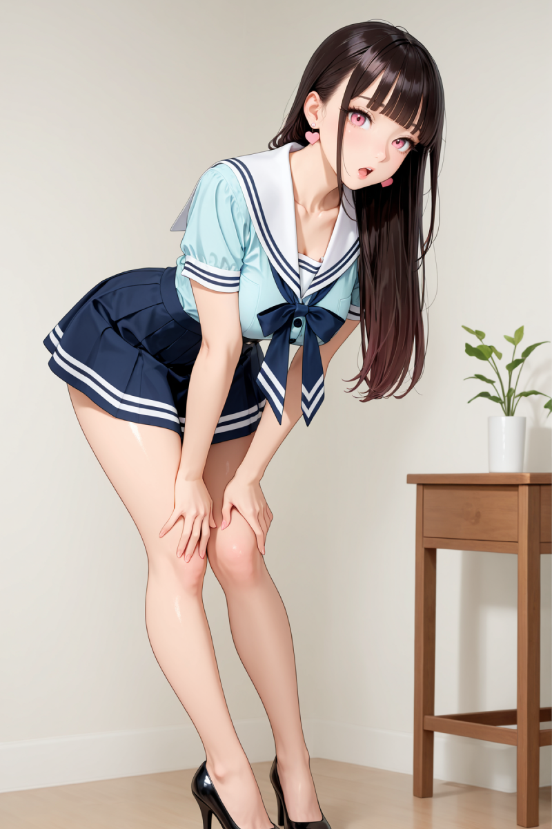 AI로 그린 세일러룩 걸06