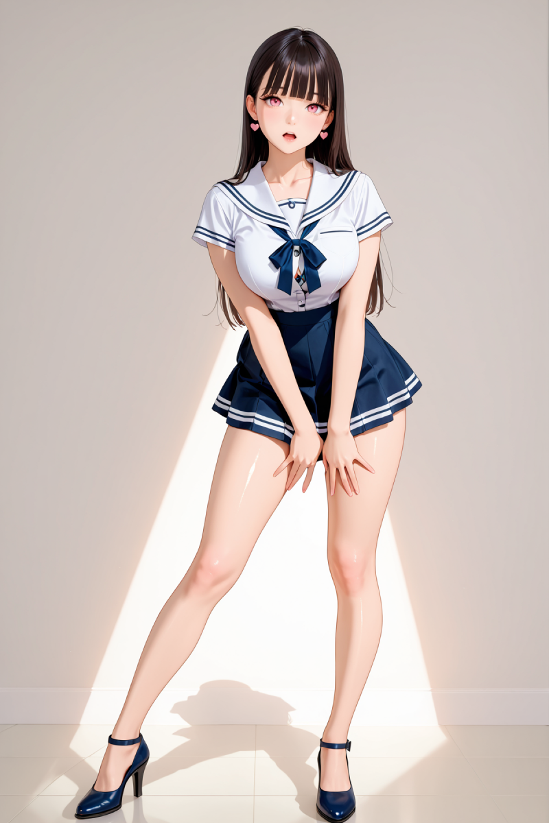 AI로 그린 세일러룩 걸08