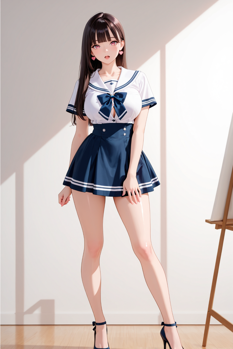AI로 그린 세일러룩 걸13