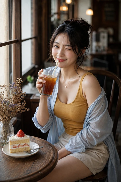 모자이크 카페 초상