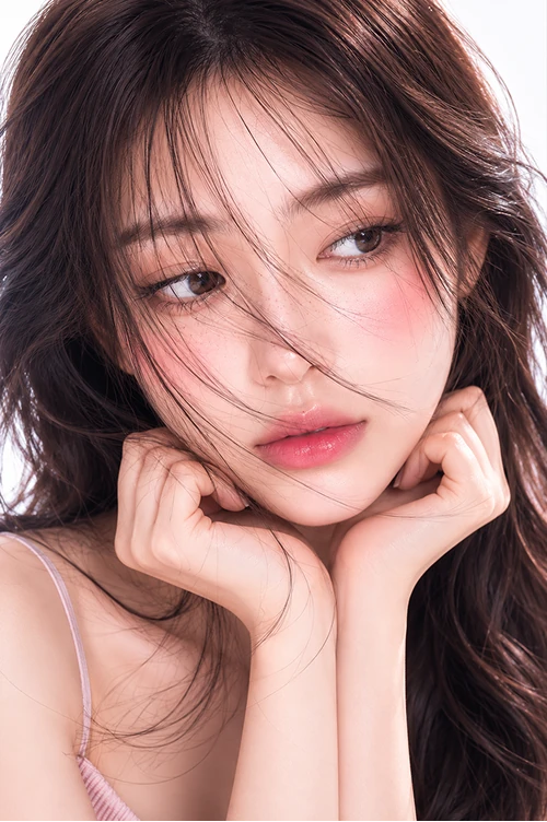 한국적인 아름다움과 자연을 담은 인물 사진