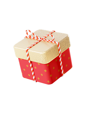 크리스마스 선물 3D 아이콘