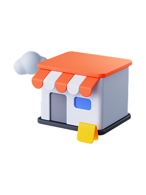 점포관리 3D 아이콘