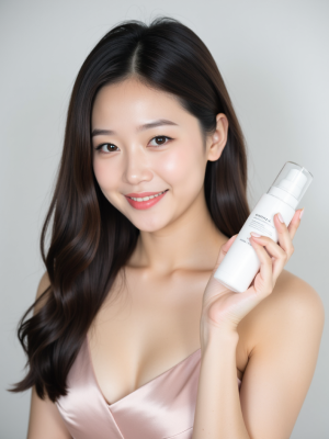 AI로 그린 화장품 모델