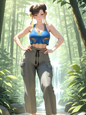 AI로 그린 게임 캐릭터 일러스트